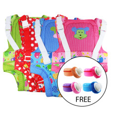 Duck Kangaroo Bag 101 Print EMBD (WS120) FREE 1 Pcs Duck Puff Senior (WS033)